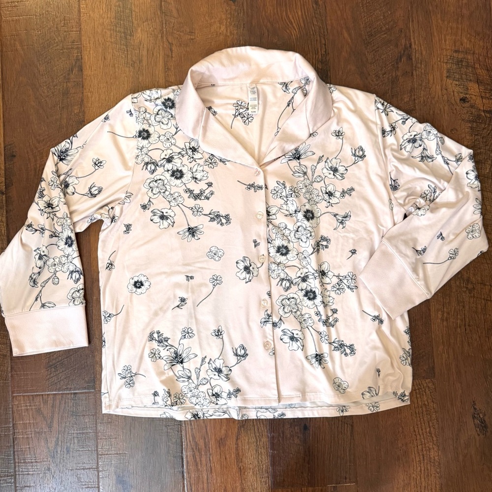 FLORA NIKROOZ 2 piece pajama lounge set, size XL - Picture 4 of 11